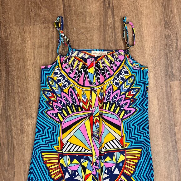 Mara Hoffman Mufasa Bold Print Mod Midi Sun Dress XS - Picture 5 of 13